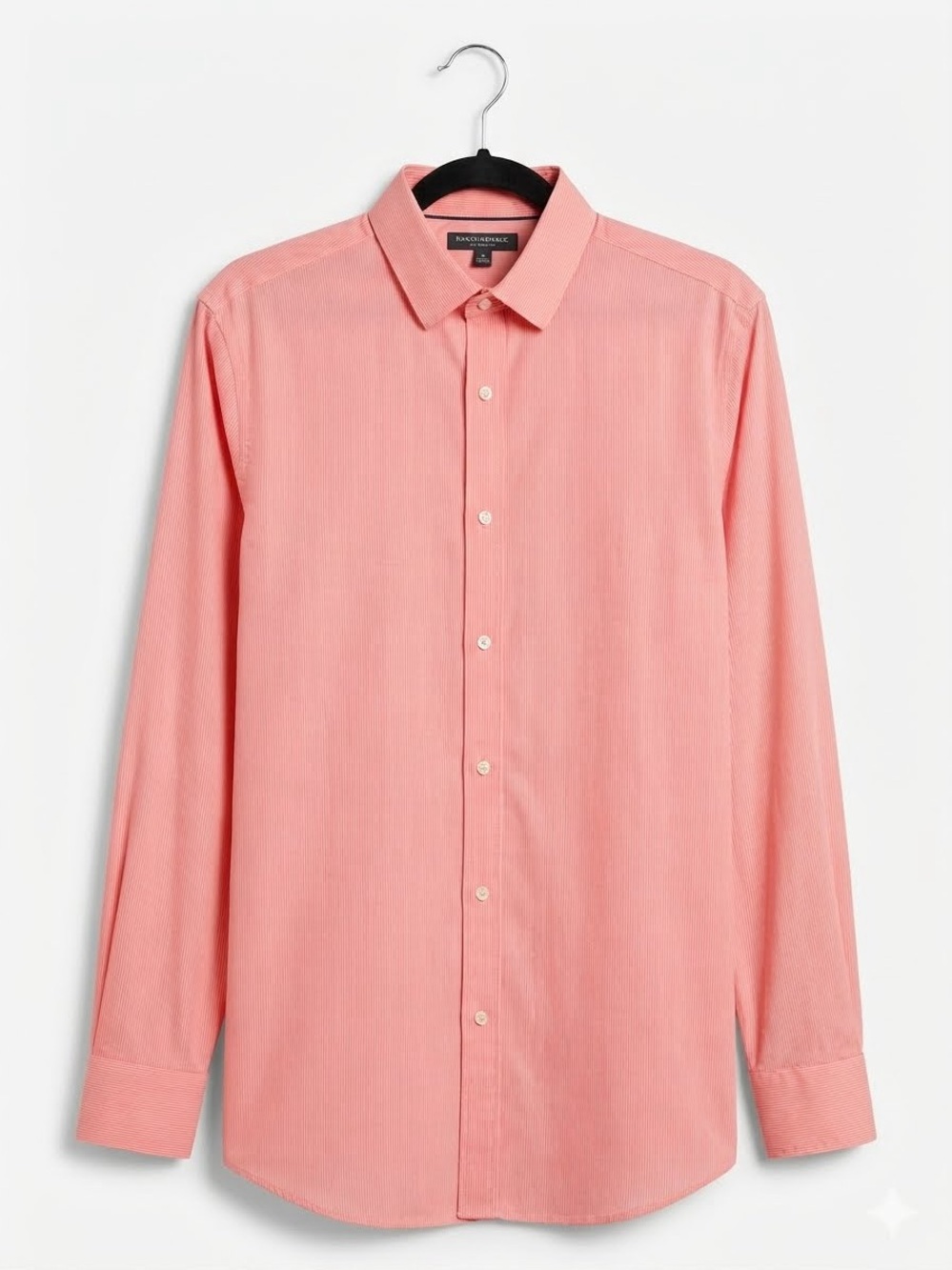 Banana Republic tailored slim fit Men's Pink Button-Up Dress Shirt, Large